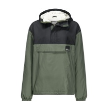 Jack Wolfskin Winterjacke Windbreaker Spirit Ins Smock (winddicht, wasserabweisend, gefüttert) grün Kinder (164-176)